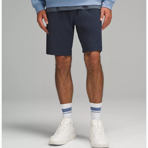 Lululemon Bowline Short 8" Stretch Ripstop True Navy Medium - Picture 2 of 7